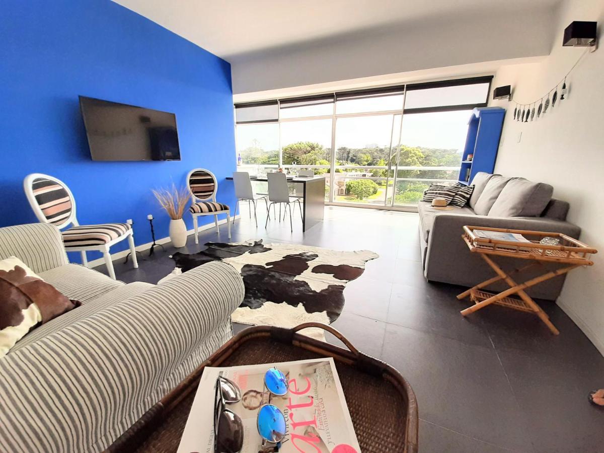 Casa Azul Primera Linea Mar I Playa Mansa Parada 10 Edificio Isla De Gorriti Punta del Este Eksteriør billede